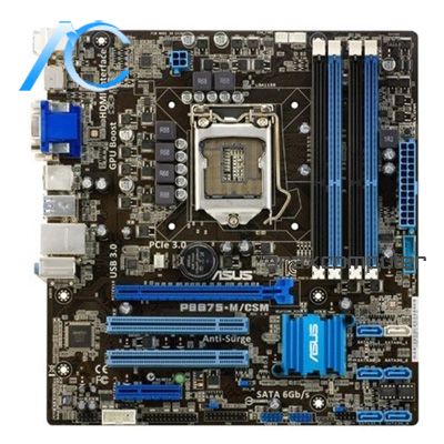 مادربرد دسته دوم ایسوس مدل MAINBOARD USED ASUS P8B75-M/CSM
