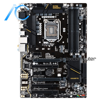 مادربرد دسته دوم گیگابایت مدل MAINBOARD USED GIGABYTE GA-H170M-D3H