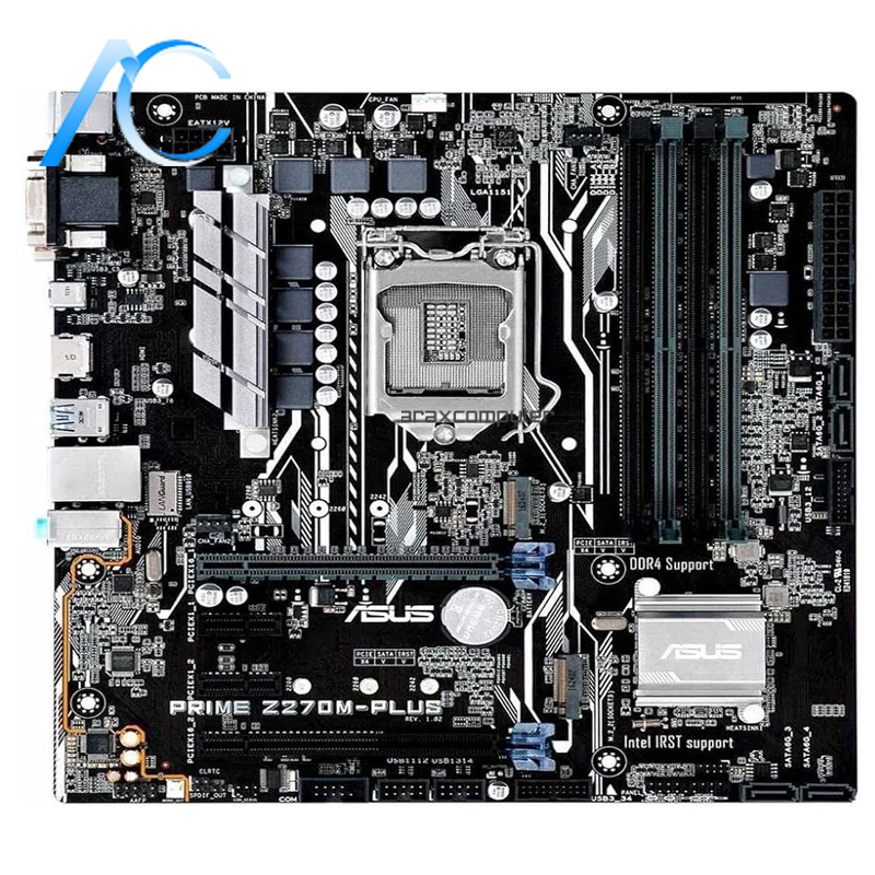 مادربرد دسته دوم ایسوس مدل MAINBOARD USED PRIME Z270M-PLUS