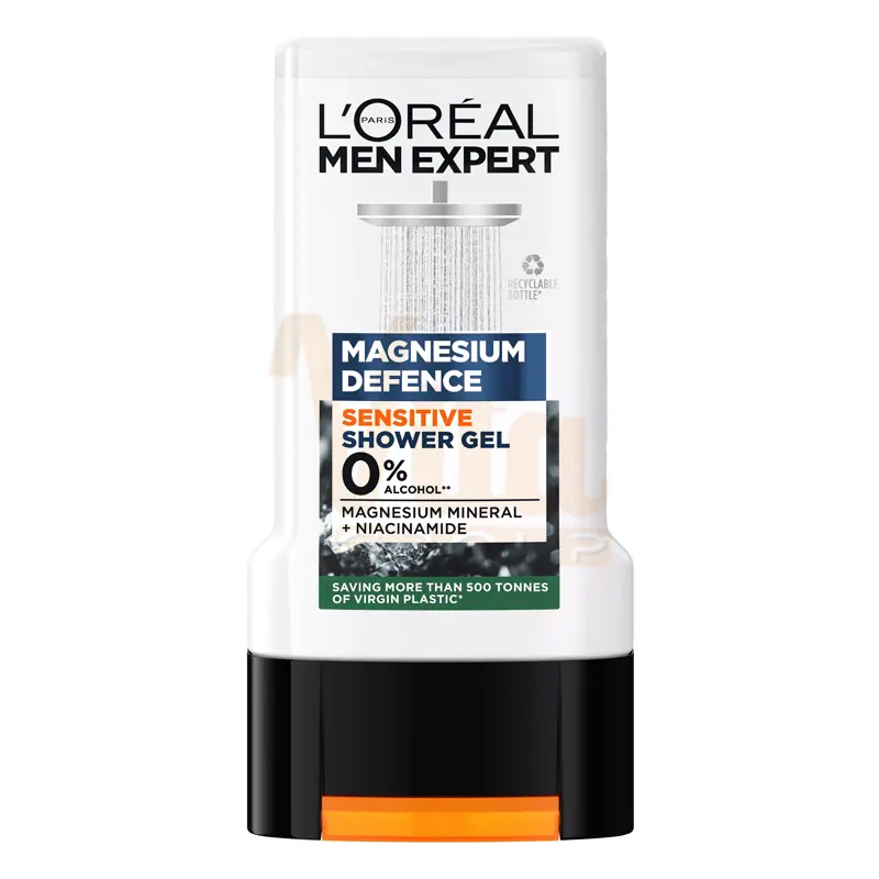 شامپو سر و بدن لورال حساس Magnesium Defence