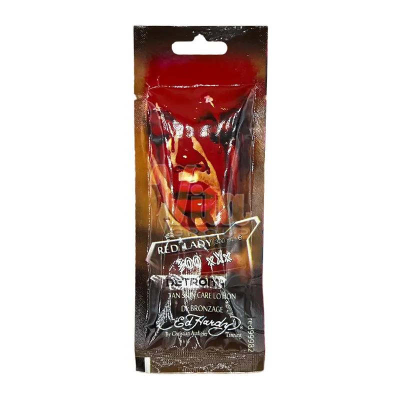 لوسیون سولار ساشه ای فلفلی Ed Hardy Red Lady حجم 20 میل — تصویر ۲