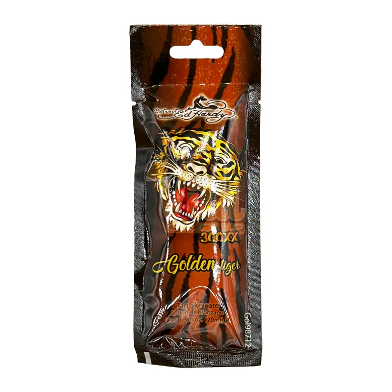 لوسیون سولار ساشه ای Ed Hardy Golden Tiger حجم 20 میل — تصویر ۲
