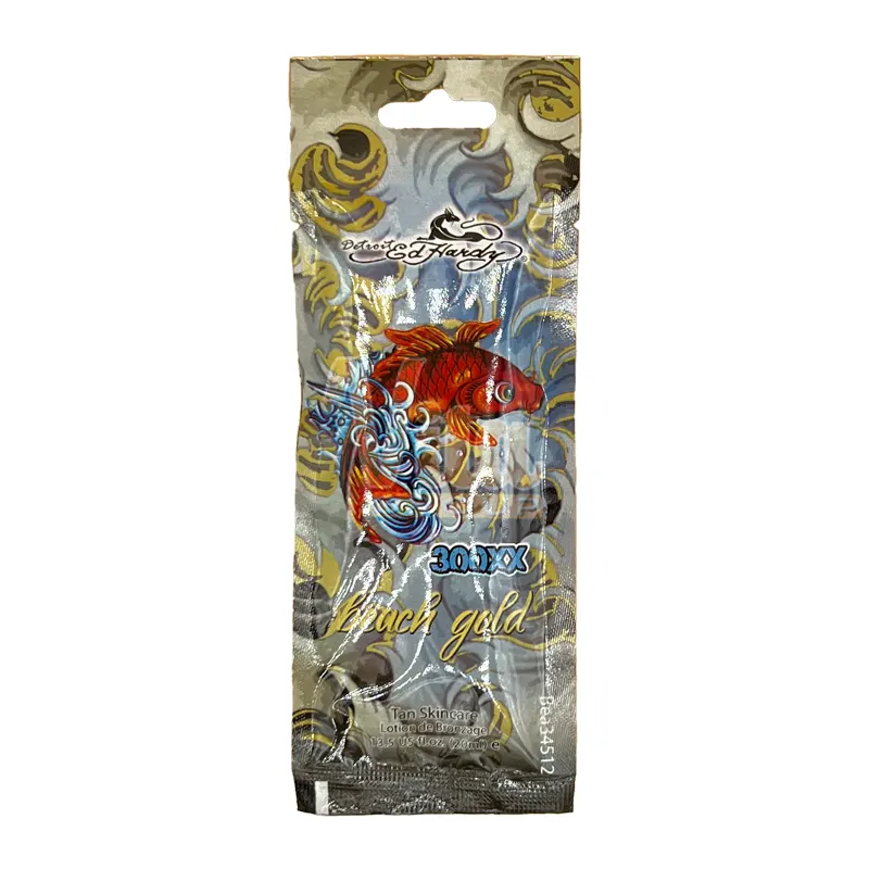 لوسیون سولار ساشه ای Ed Hardy Beach Gold حجم 20 میل — تصویر ۲