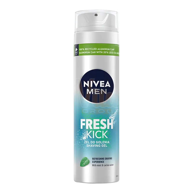 ژل اصلاح نیوا فرش کیک Fresh Kick حجم 200 میل