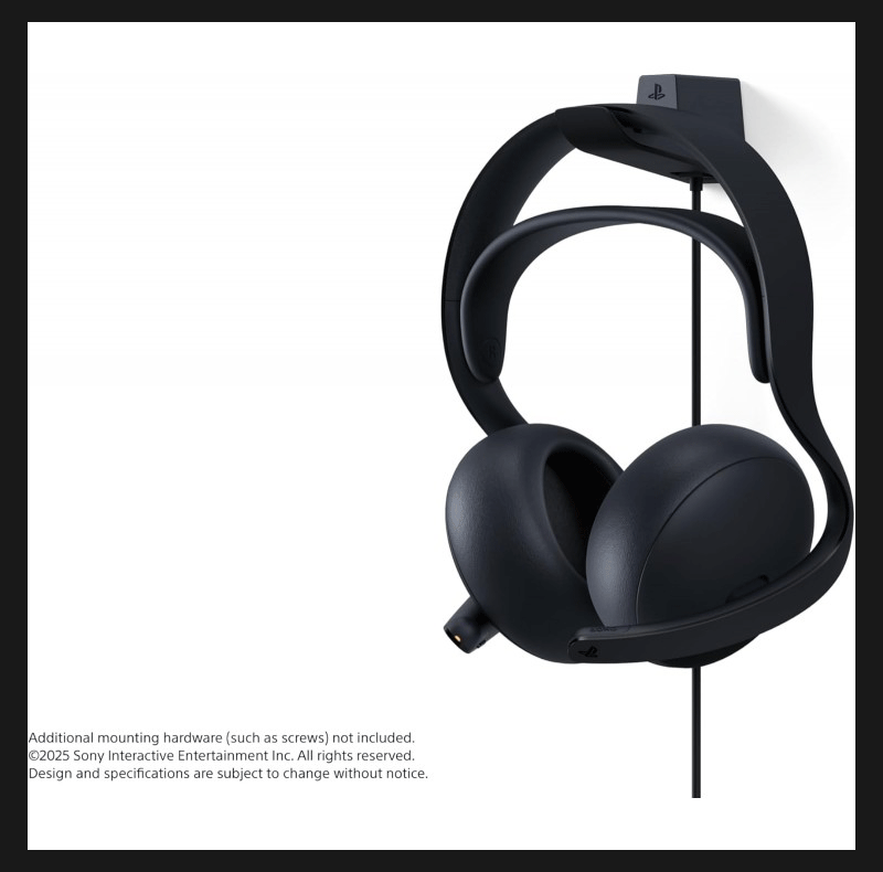 هدست مشکی سونی pulse elite blck sony ps5 — تصویر ۴