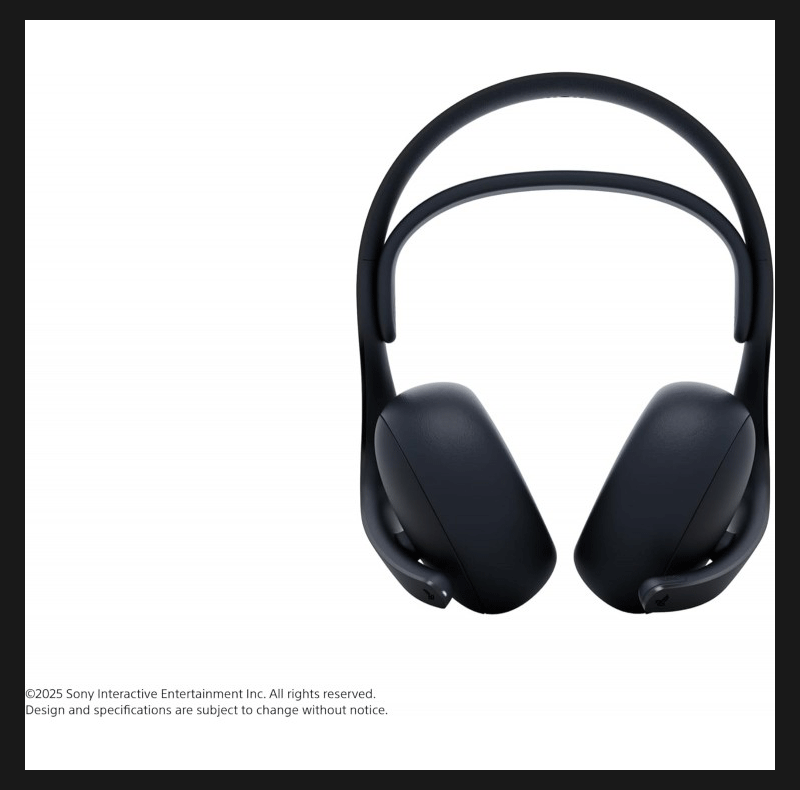 هدست مشکی سونی pulse elite blck sony ps5 — تصویر ۳