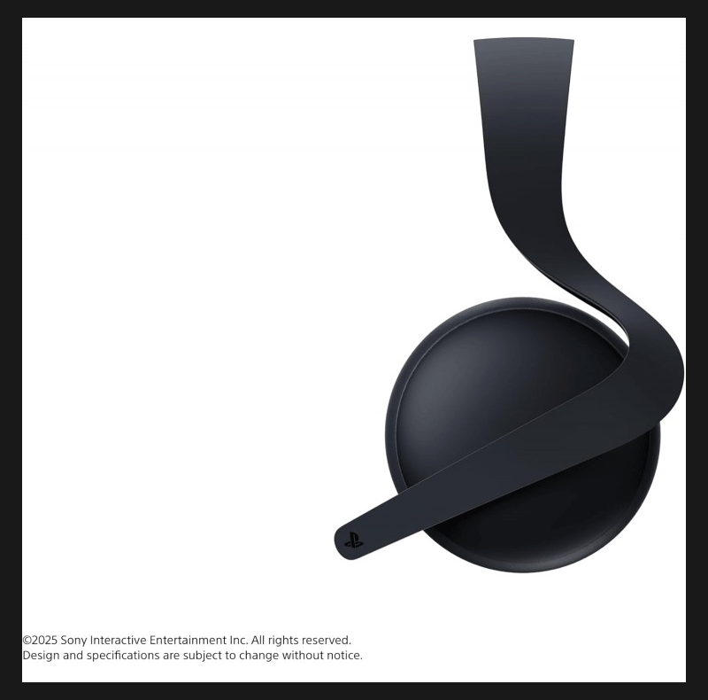 هدست مشکی سونی pulse elite blck sony ps5 — تصویر ۵