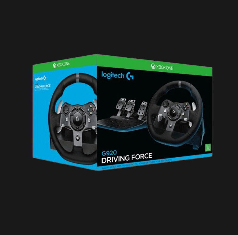 فرمان بازی لاجیتک برای ایکسباکس و مک و ویندوز Logitech G920 Driving Force Racing Xbox Series X|S, Xbox One, PC, Mac