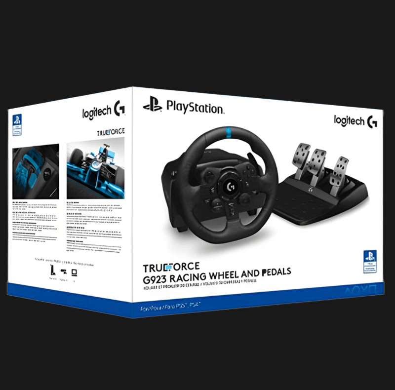 فرمان لاجیتک برای کنسول پلی استیشن 4و 5 و سیستم logitech g923 ps5 , ps4 , pc