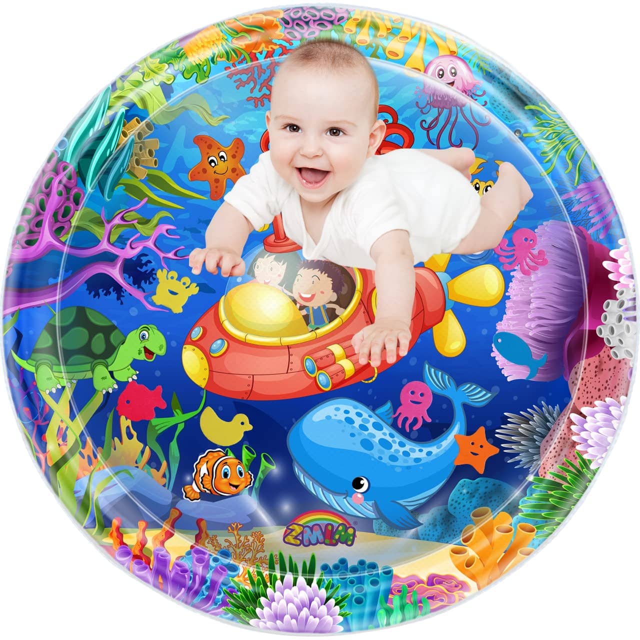 تشک بازی واترمت کودک مدل دایره بزرگ WATER MAT — تصویر ۲