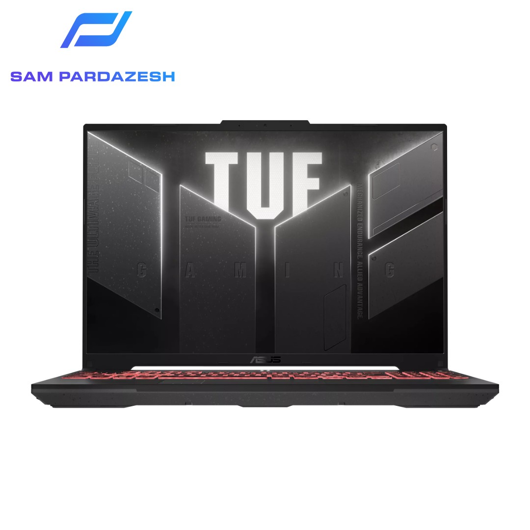 لپ تاپ گیمینگ ایسوس تاف 16 اینچی Asus TUF Gaming A16 FA607NUQ Ryzen 7 170 64GB DDR5 512GB SSD 6GB RTX4050 — تصویر ۴