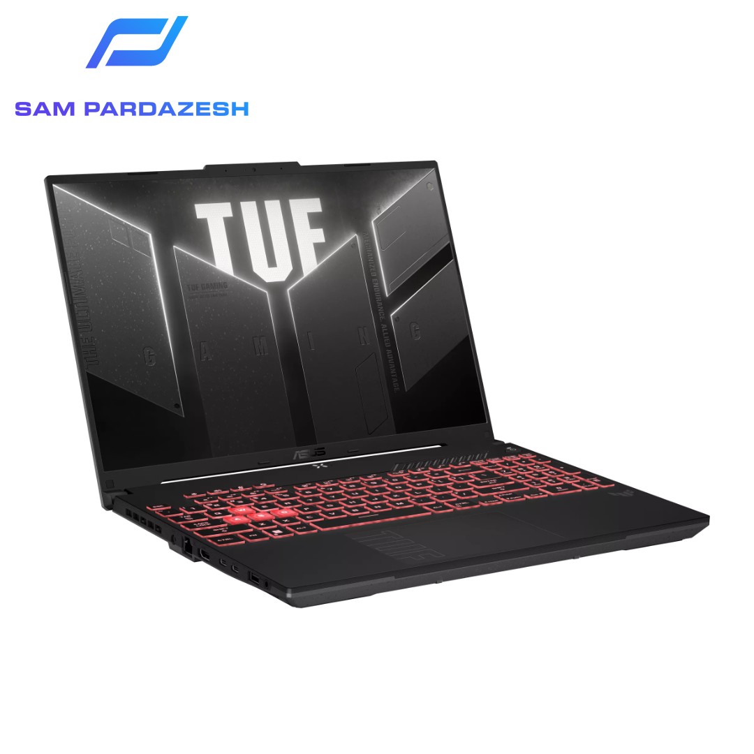 لپ تاپ گیمینگ ایسوس تاف 16 اینچی Asus TUF Gaming A16 FA607NUQ Ryzen 7 170 32GB DDR5 1TB SSD 6GB RTX4050 — تصویر ۷
