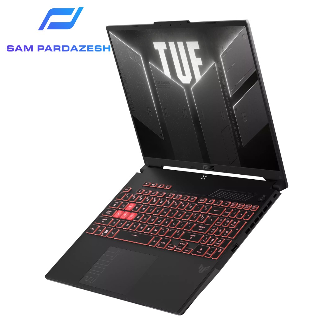 لپ تاپ گیمینگ ایسوس تاف 16 اینچی Asus TUF Gaming A16 FA607NUQ Ryzen 7 170 32GB DDR5 1TB SSD 6GB RTX4050 — تصویر ۵