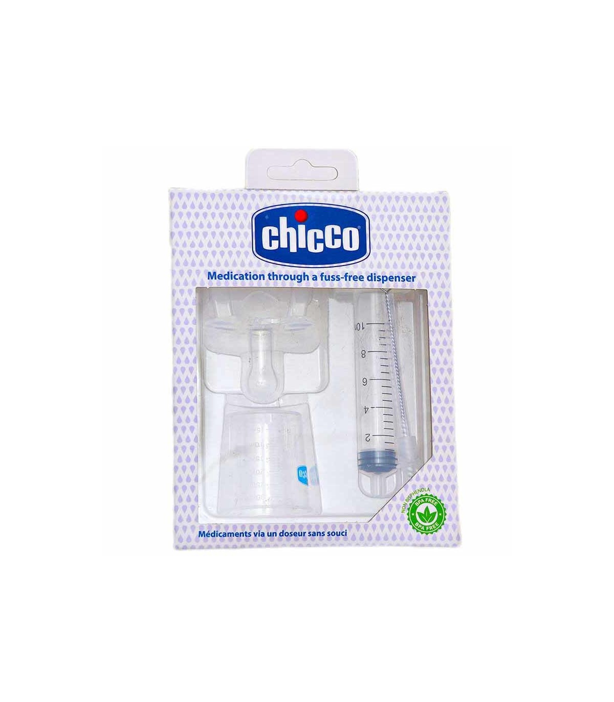 سرنگ دارو خوری با سری پستانکی چیکو Chicco — تصویر ۲