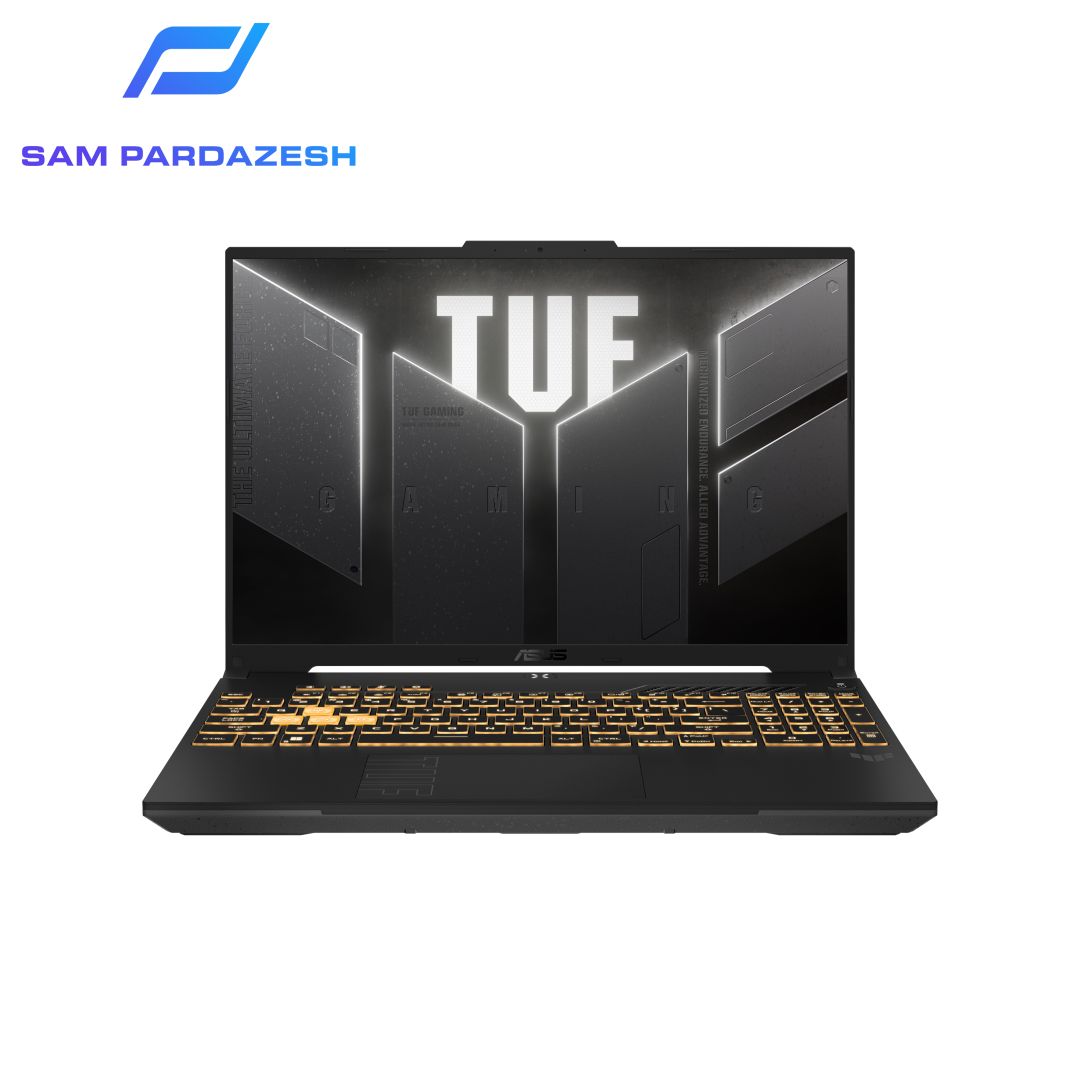 لپ تاپ گیمینگ ایسوس 16 اینچی TUF Gaming F16 FX607VU Core 7 240H 24GB DDR5 512GB SSD 6GB RTX4050