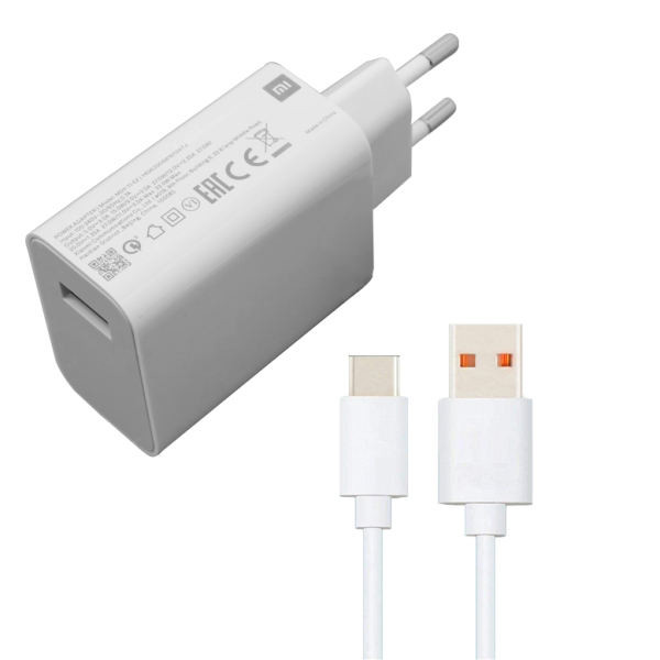 شارژر شیائومی 33w super fast با کابل — تصویر ۲