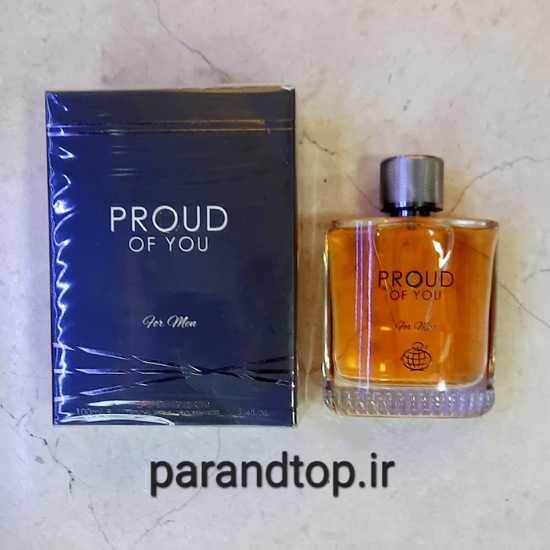 ادکلن فراگرانس وورد پرود آف یو FRAGRANCE WORLD PROUD OF YOU (حجم 100میل)