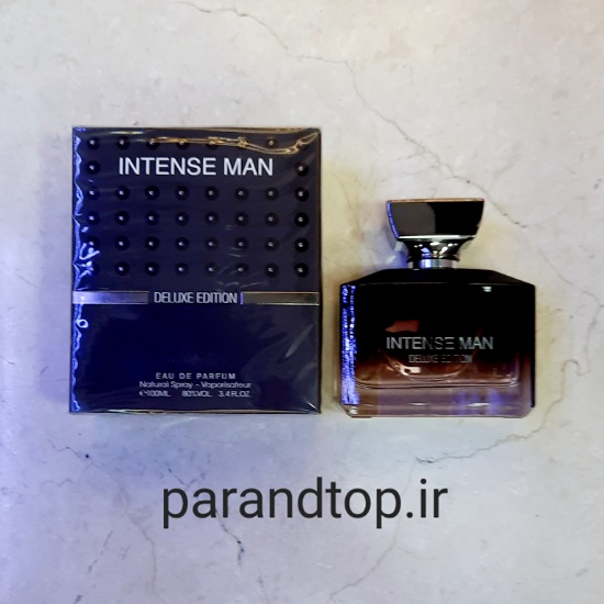 ادکلن فراگرانس وورد اینتنس من دلوکس ادیشن FRAGRANCE WORLD INTENSE MAN (حجم 100میل)