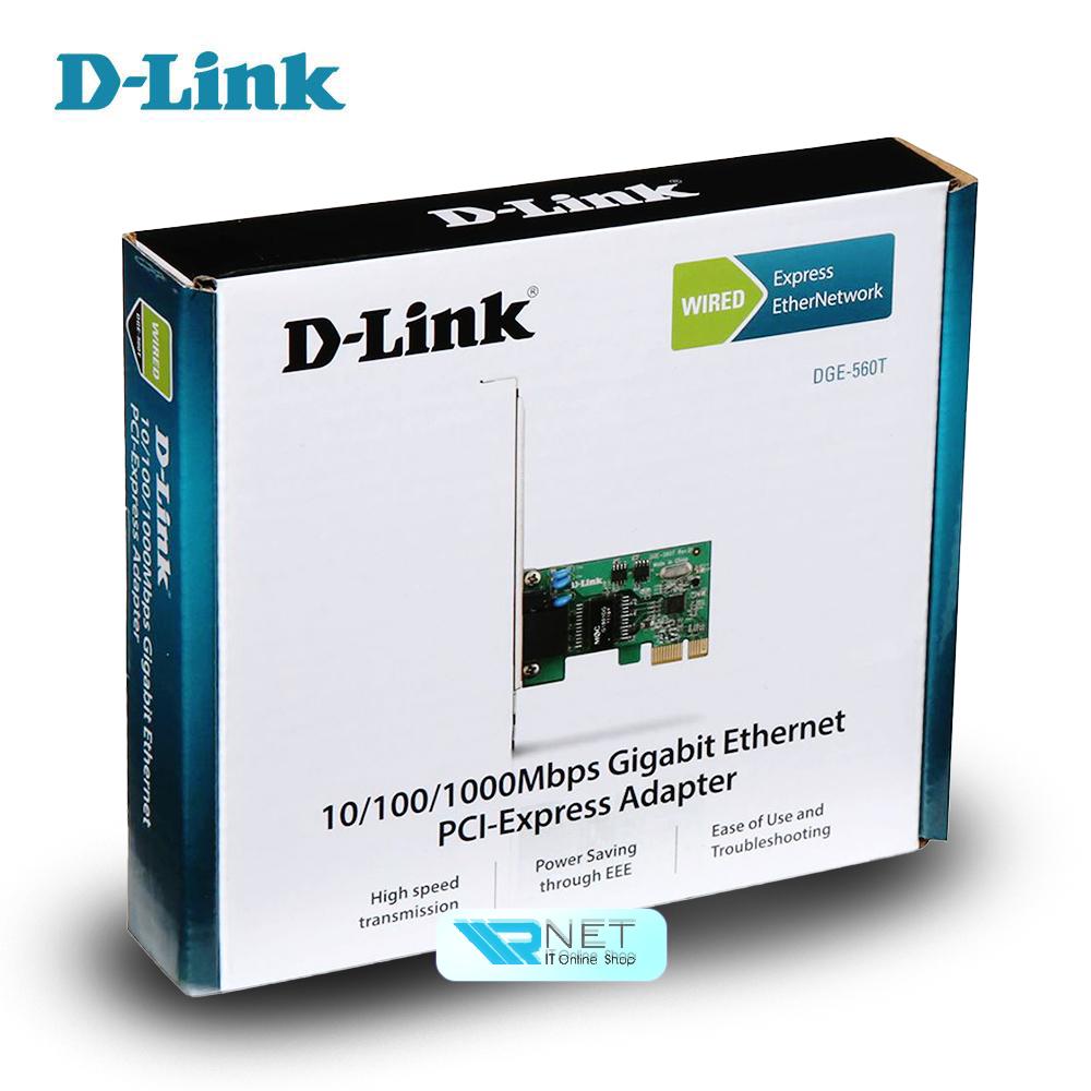 کارت شبکه کابلی گیگابیت PCIE دی لینک مدل DGE-560T — تصویر ۶