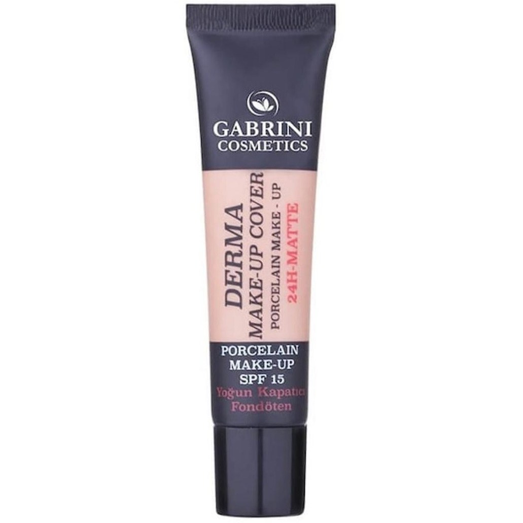 کرم پودر گابرینی Gabrini سری Derma SPF15 شماره 102 — تصویر ۵
