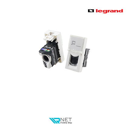 Legrand Keyston Cat6 UTP تک ماژول پهن لگراند — تصویر ۳