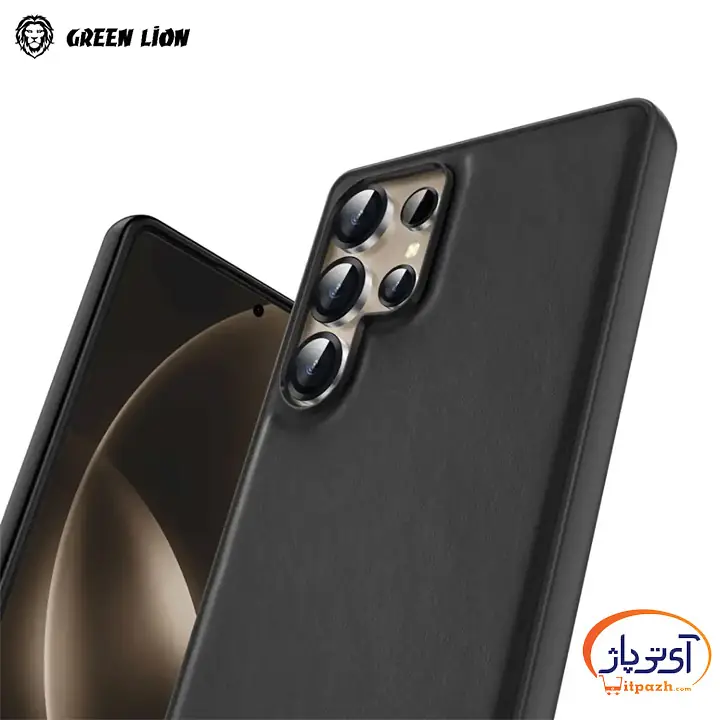قاب چرمی Classio Case گرین لاین S25 Ultra — تصویر ۳