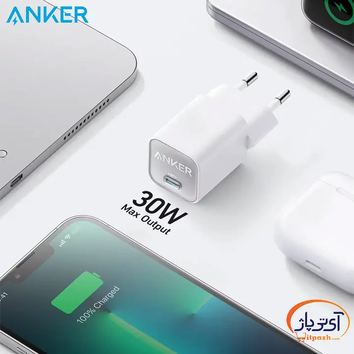 شارژر دیواری انکر 30W فست شارژ Zolo A2698 — تصویر ۴