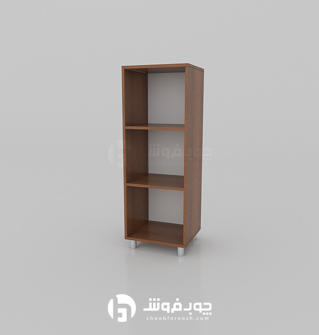 کتابخانه سه طبقه چوبی مدل L030 — تصویر ۷
