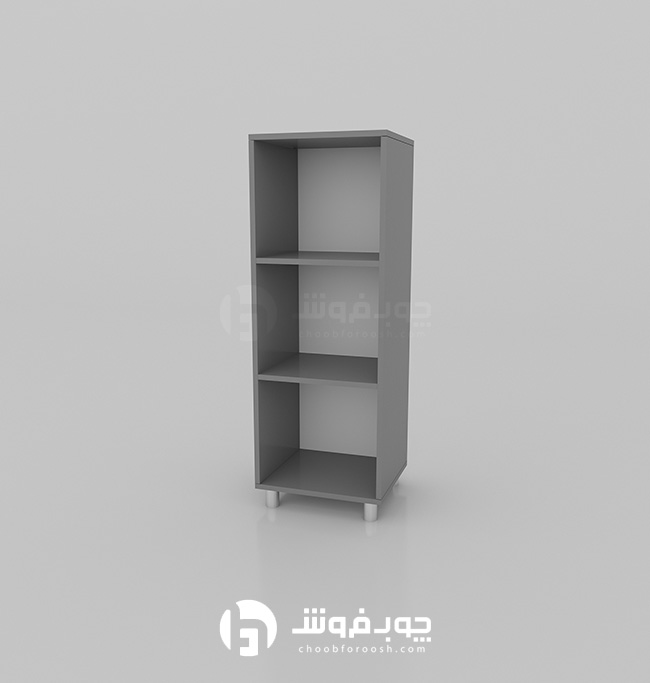 کتابخانه سه طبقه چوبی مدل L030 — تصویر ۶