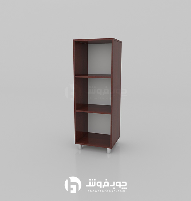 کتابخانه سه طبقه چوبی مدل L030 — تصویر ۸
