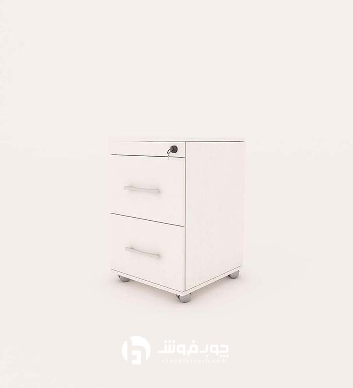 فایل دو کشو چرخدار با قفل مرکزی مدل F116 — تصویر ۴