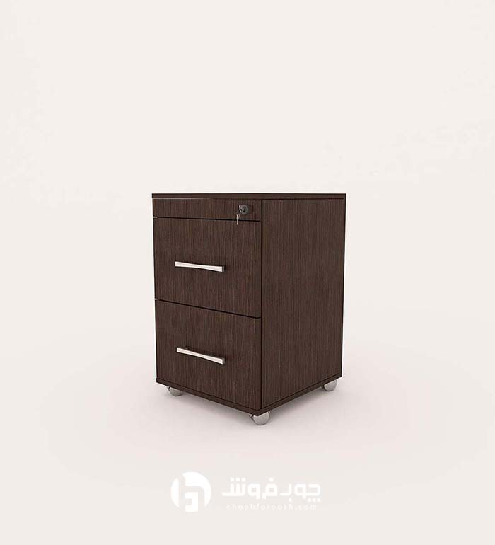 فایل دو کشو چرخدار با قفل مرکزی مدل F116 — تصویر ۶