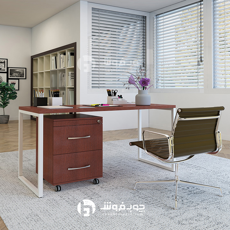 فایل دو کشو چرخدار با قفل مرکزی مدل F116 — تصویر ۲