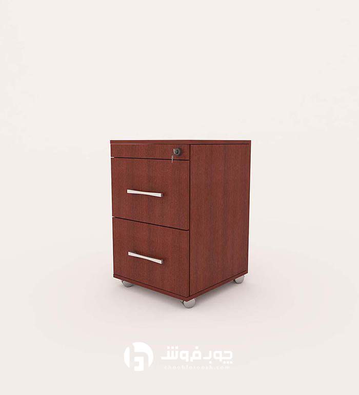 فایل دو کشو چرخدار با قفل مرکزی مدل F116 — تصویر ۵