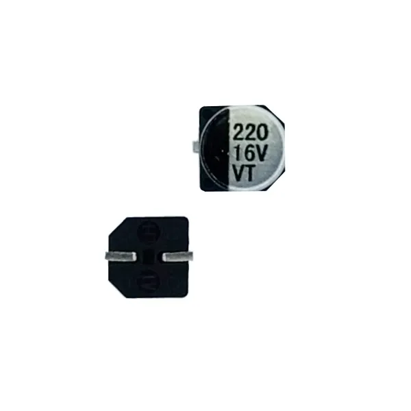 خازن 220 میکروفاراد 16 ولت smd — تصویر ۲
