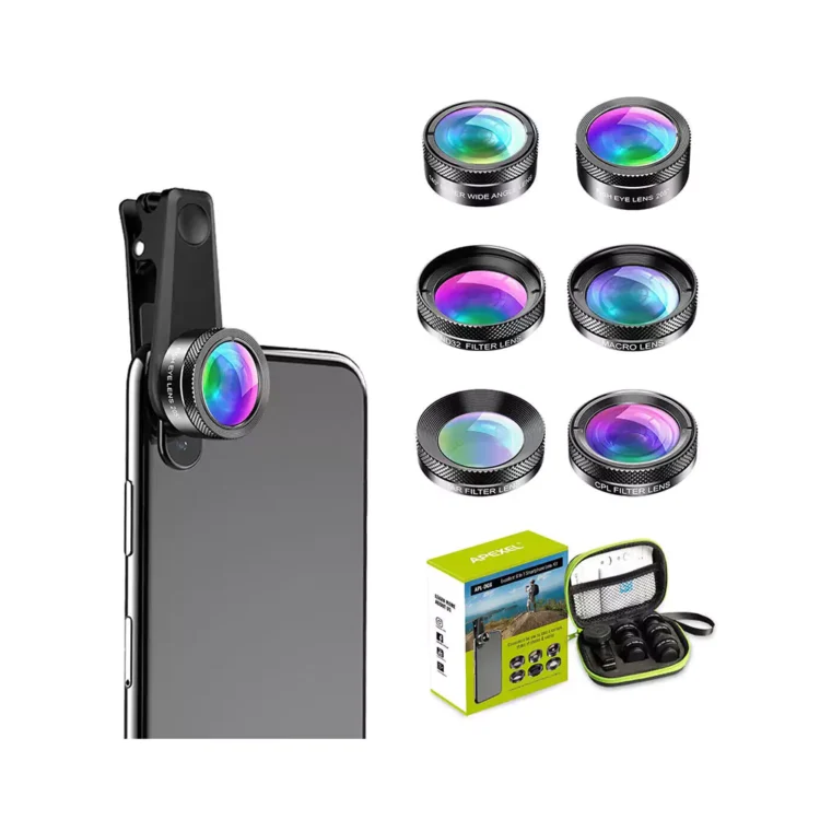 کیت لنز موبایل Apexel APL-DG6 — تصویر ۳