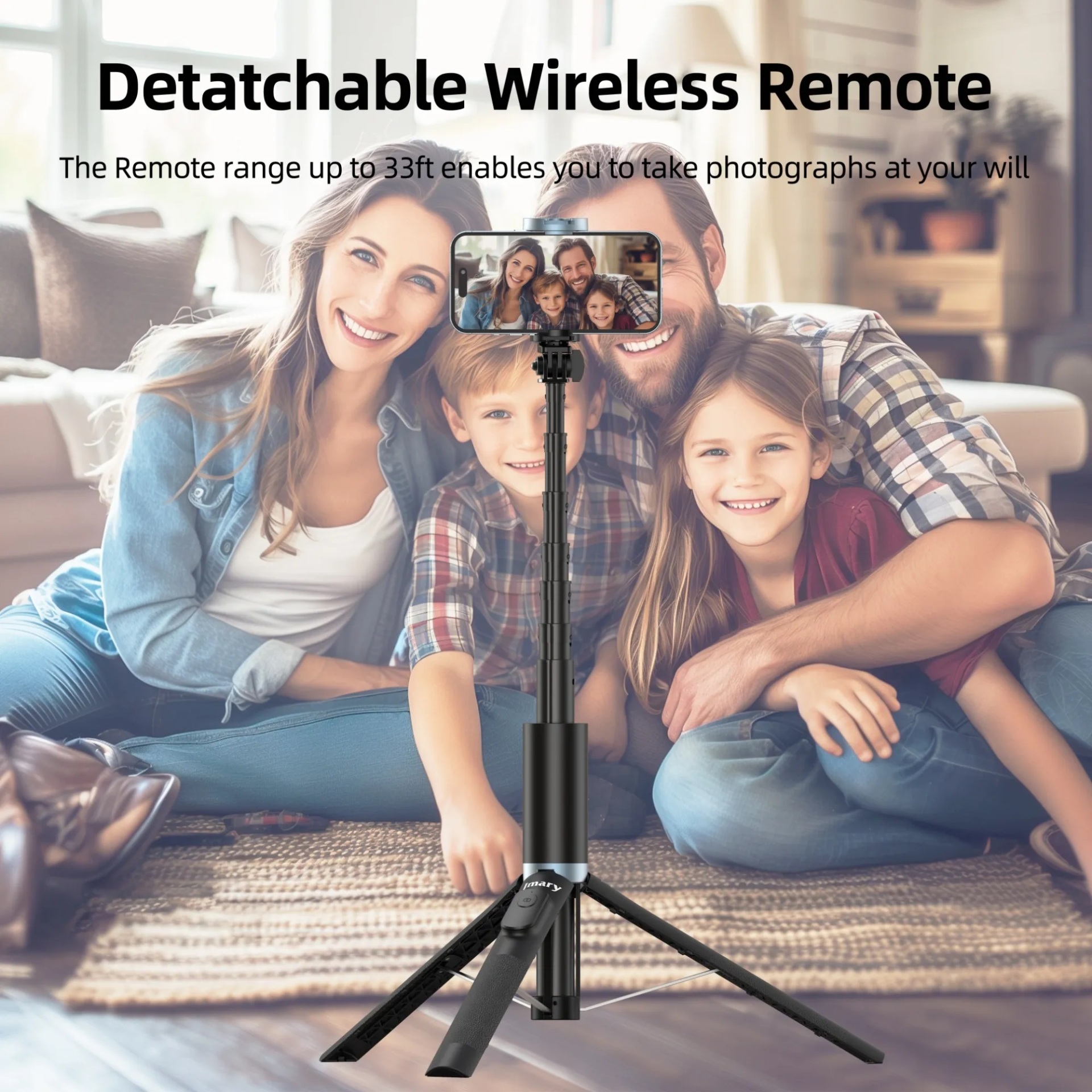 سه پایه مونوپاد جیماری Jmary monopod tripod model KT-259 — تصویر ۳