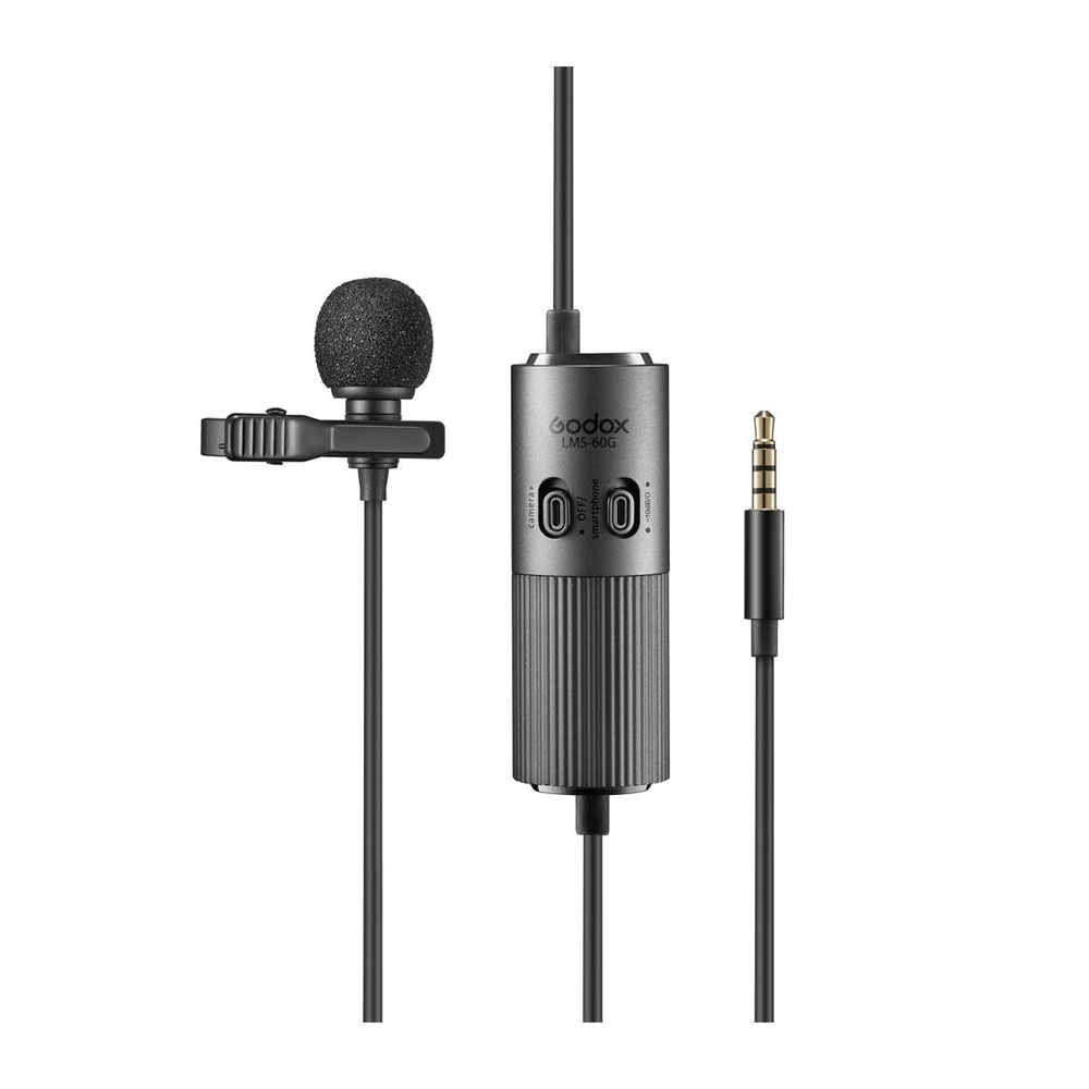 میکروفن گودکس بدون گارانتی Godox LMS-60G Omnidirectional Lavalier Microphone — تصویر ۶