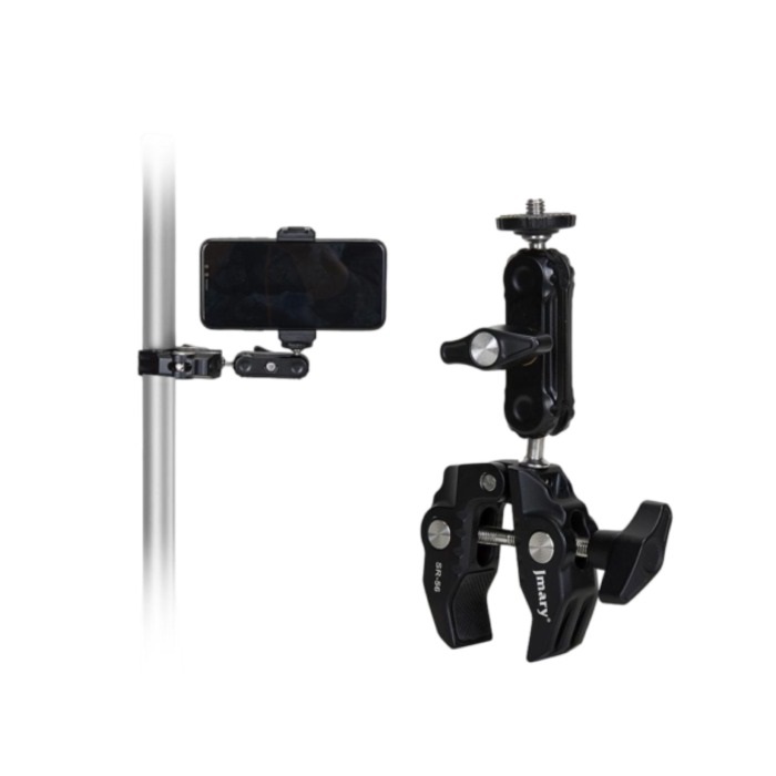 نگهدارنده موبایل و دوربین جی ماری JMARY SR-56 SUPER CLAMP — تصویر ۲