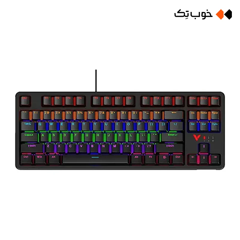 کیبورد گیمینگ رپو مدل V500 Pro 87