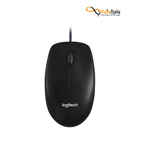 ماوس باسیم لاجیتک مدل Logitech M100r Full-size