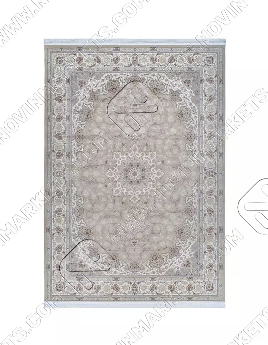 فرش محتشم کلاسیک طرح ۱۰ES0140 بژ