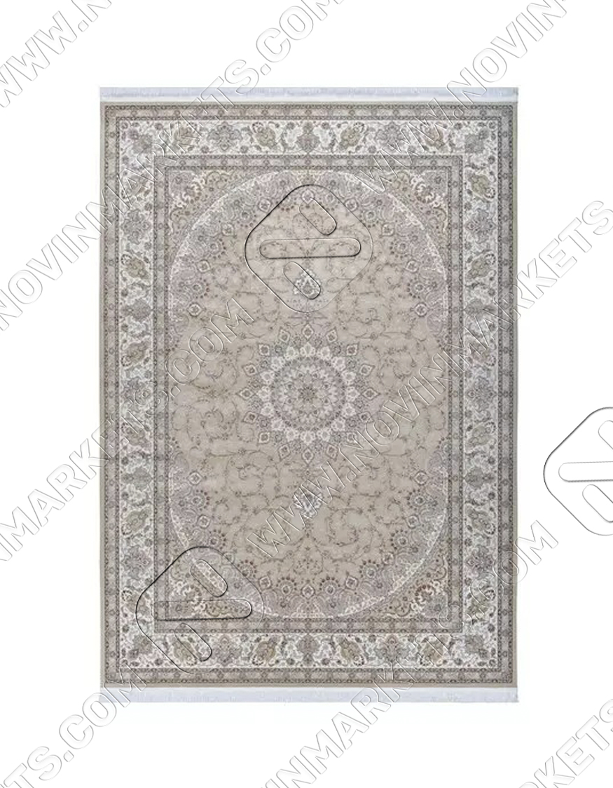 فرش محتشم کلاسیک طرح ۱۰ES0120 بژ