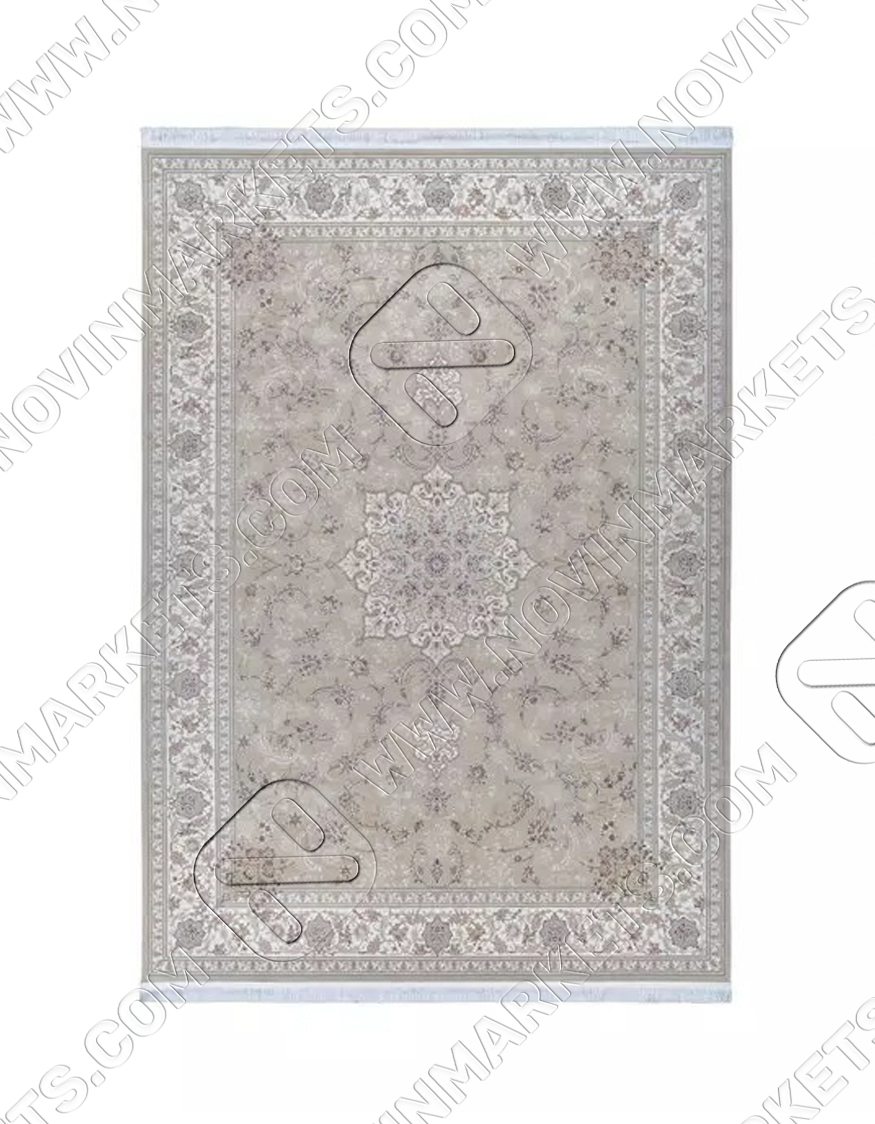 فرش محتشم کلاسیک طرح ۱۰ES0060 بژ