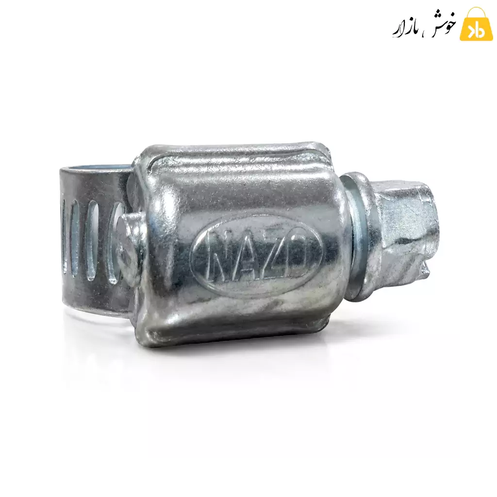 بست فلزی شلنگ گاز نازو (NAZO) سایز 10–16 میلی‌متر — تصویر ۴