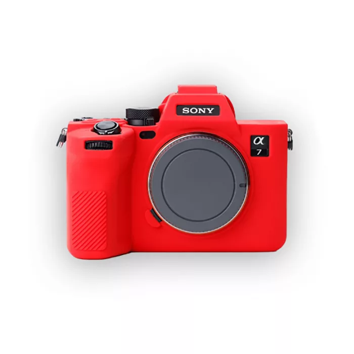 کاور سیلیکونی Sony 7 IV (قرمز)