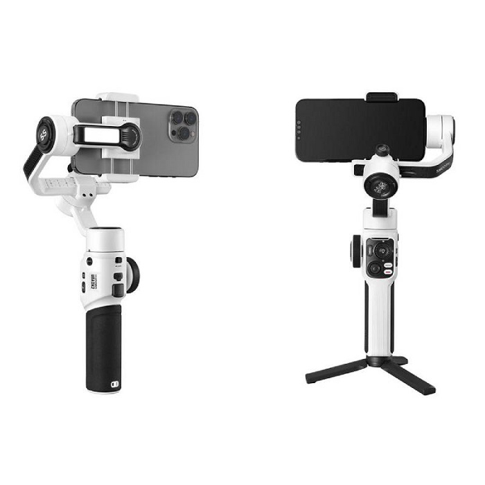گیمبال موبایل ژیون سفید Zhiyun Smooth 5S standard Gimbal white — تصویر ۲