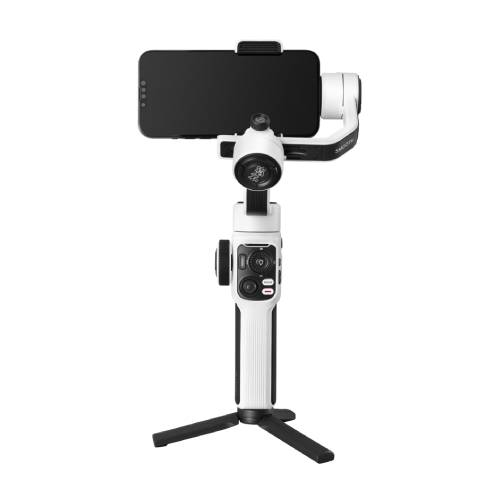 گیمبال موبایل ژیون سفید Zhiyun Smooth 5S Combo Gimbal — تصویر ۴