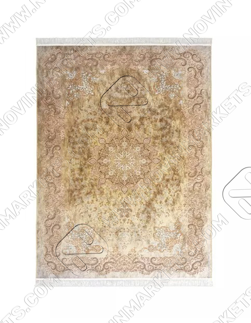 فرش محتشم طرح ساتین کد ۲۵۵۵۰۳۴۰۵۴ سدری
