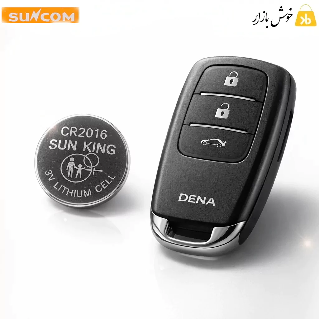 باتری سکه ای سانکام (Suncom) مدل CR2016 – پک 1 عددی — تصویر ۴